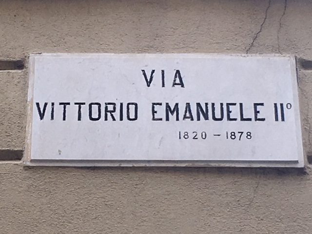 A. Picci in via Vittorio Emanuele